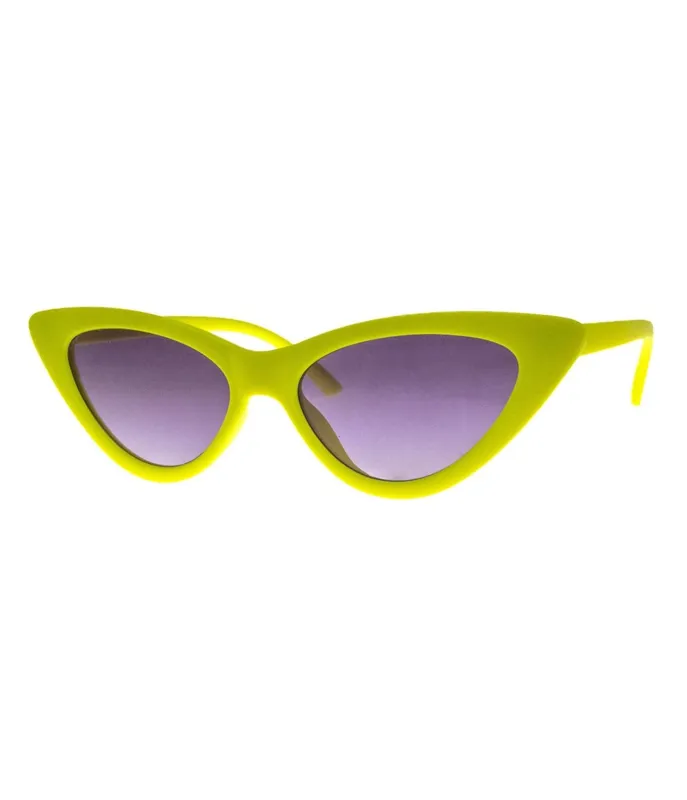 Yellow Cat Eye Sunglasses sold by Unique Vintage