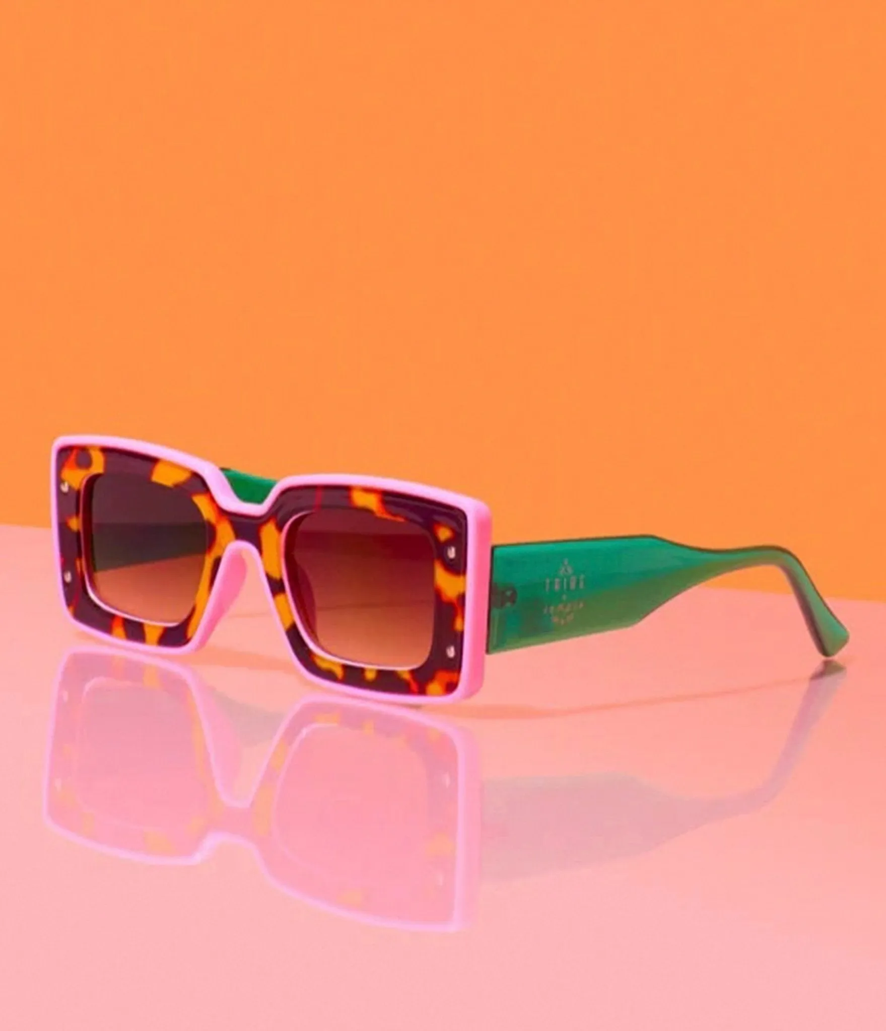 Leopard Deco Sunglasses sold by Unique Vintage