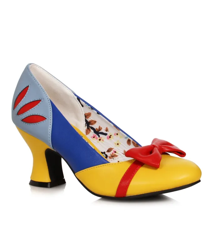 Ellie Shoes Forest Princess Bow Pumps sold by Unique Vintage