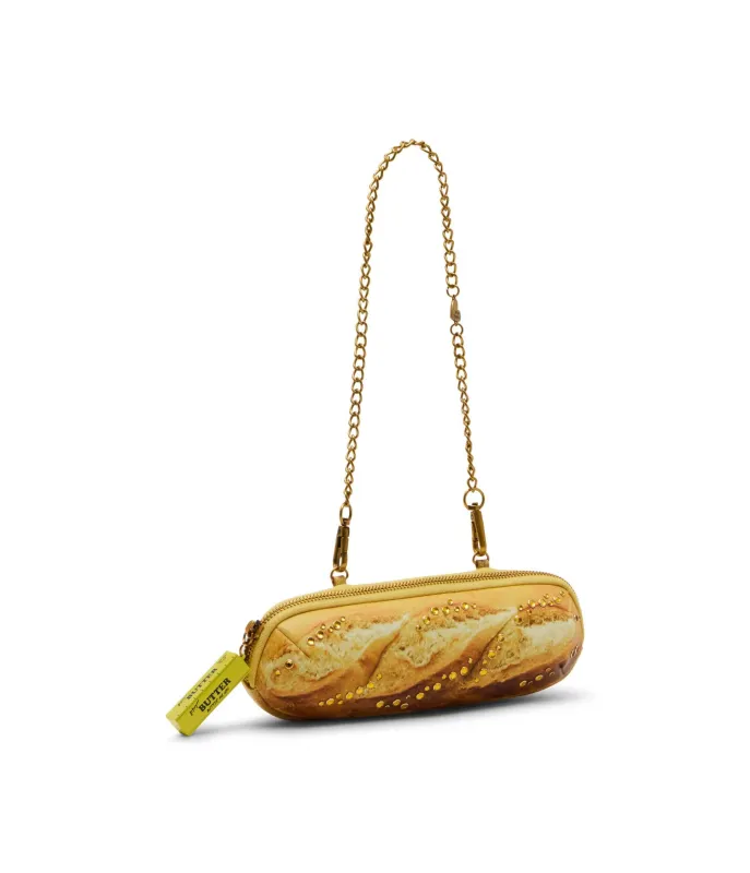 Betsey Johnson Baguette About It Shoulder Bag sold by Unique Vintage