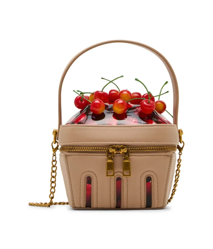 Betsey Johnson Red Mon Cherry Handbag sold by Unique Vintage