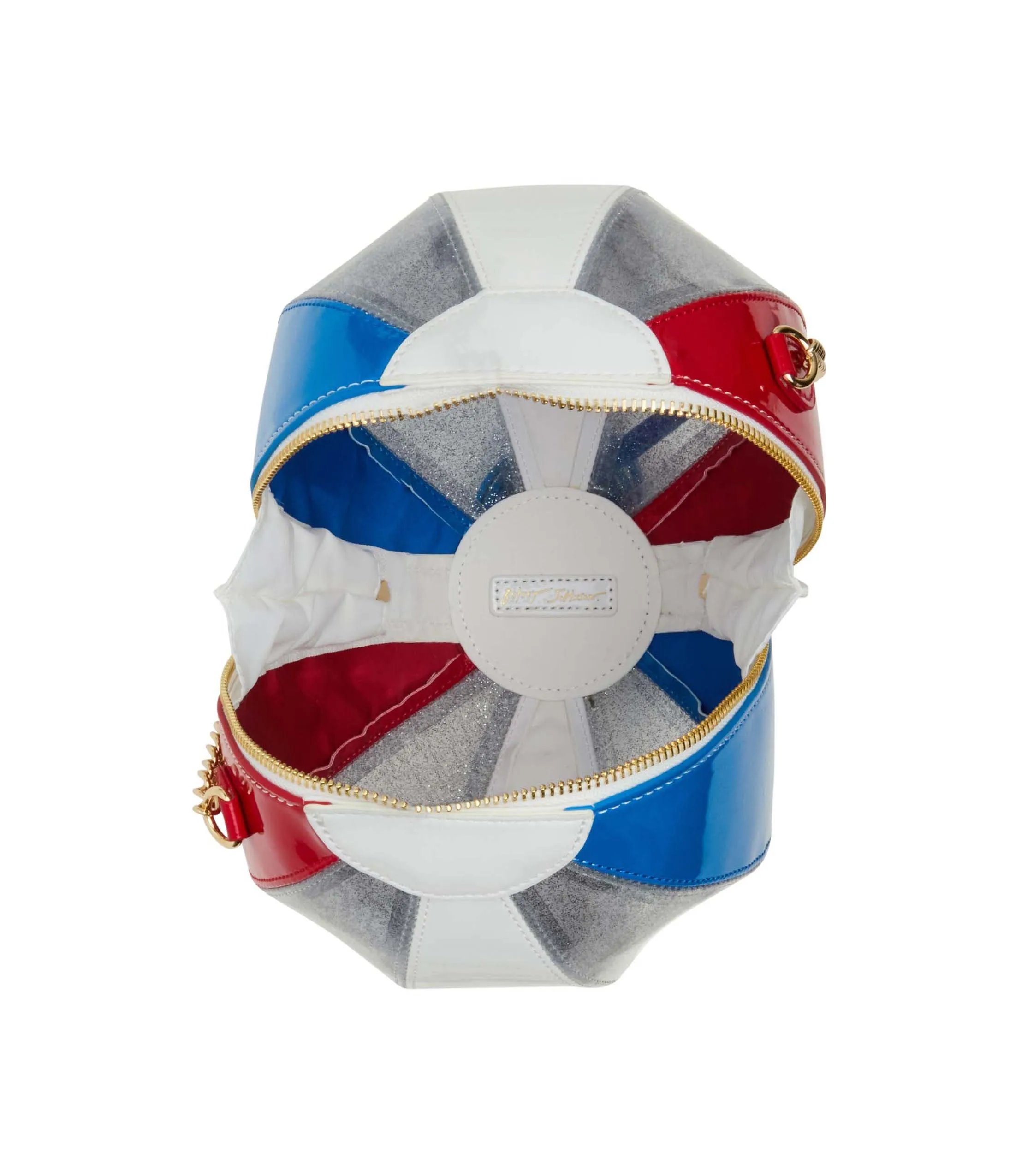 Betsey Johnson Havin' A Ball American Flag Crossbody Bag sold by Unique Vintage product image thumbnail 5