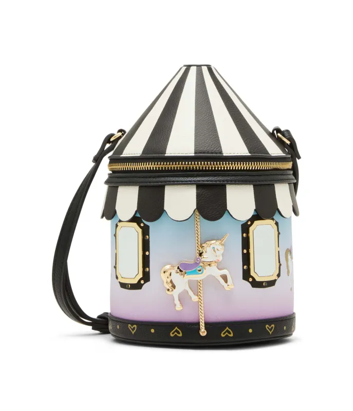 Betsey Johnson Spin Me Carousel Crossbody Bag sold by Unique Vintage
