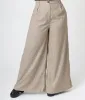 Royal Monk Plus Size Brown Houndstooth Eliza Trousers sold by Unique Vintage