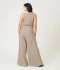 Royal Monk Brown Houndstooth Eliza Trousers sold by Unique Vintage