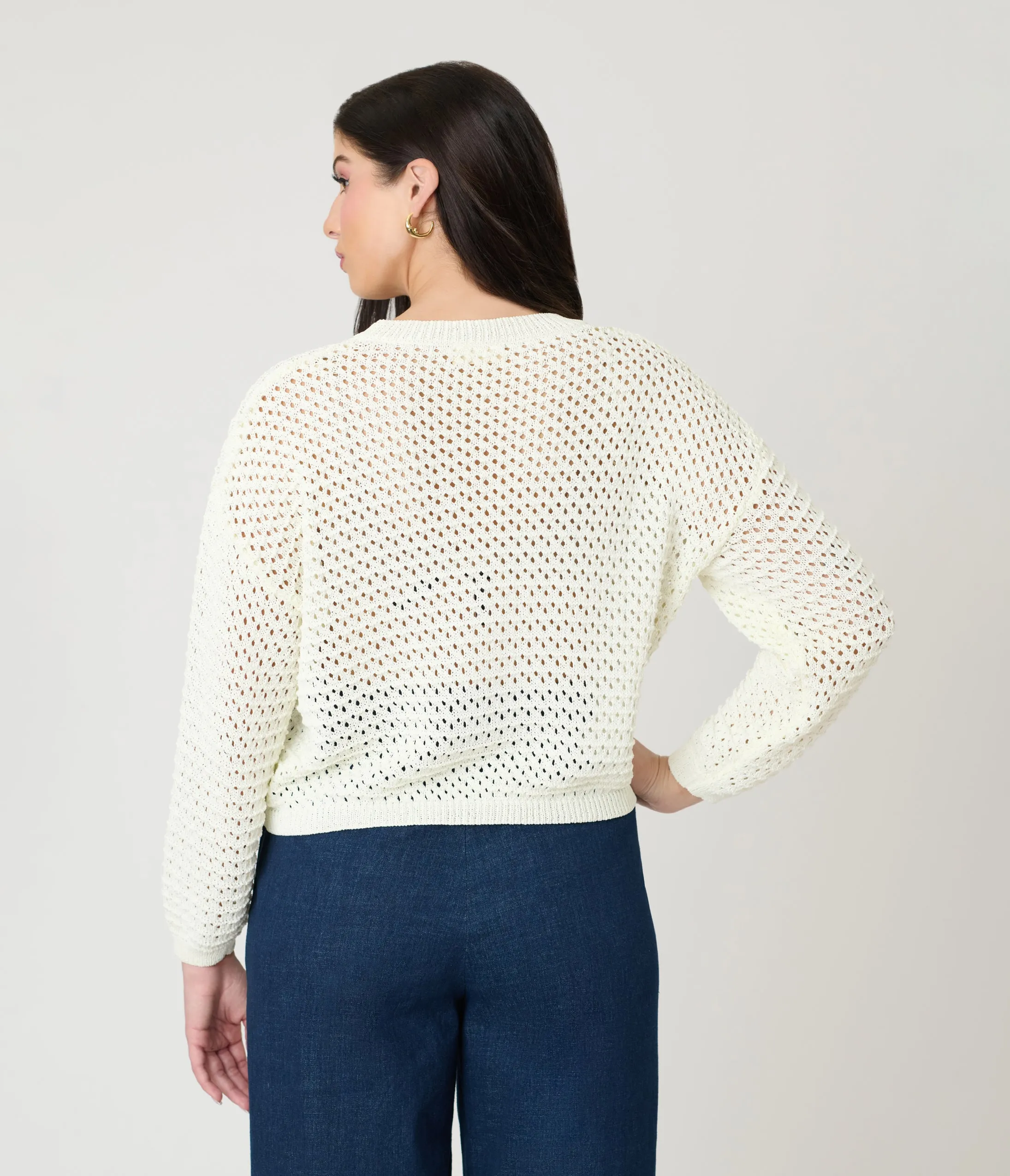 Old American Flag Crocheted Sweater sold by Unique Vintage product image thumbnail 2