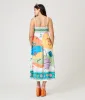 Beach Print Maxi Cami Dress sold by Unique Vintage
