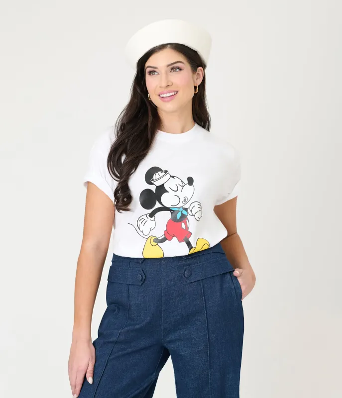 Disney's Mickey & Friends by Unique Vintage Sailor Mickey Unisex Graphic Tee sold by Unique Vintage