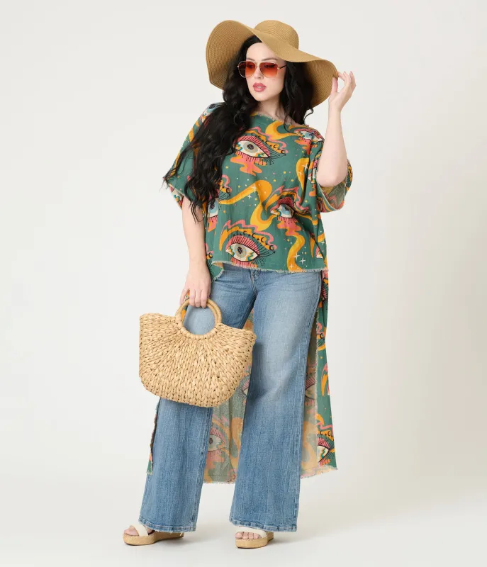 Third Eye Hi-Lo Tunic sold by Unique Vintage