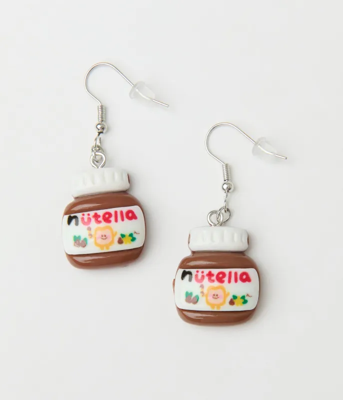 Jar Of Nutella Earrings sold by Unique Vintage