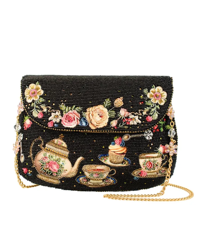 Mary Frances Tea Time Crossbody Handbag sold by Unique Vintage