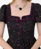Unique Vintage Mystical Icons Button Front Swing Dress sold by Unique Vintage