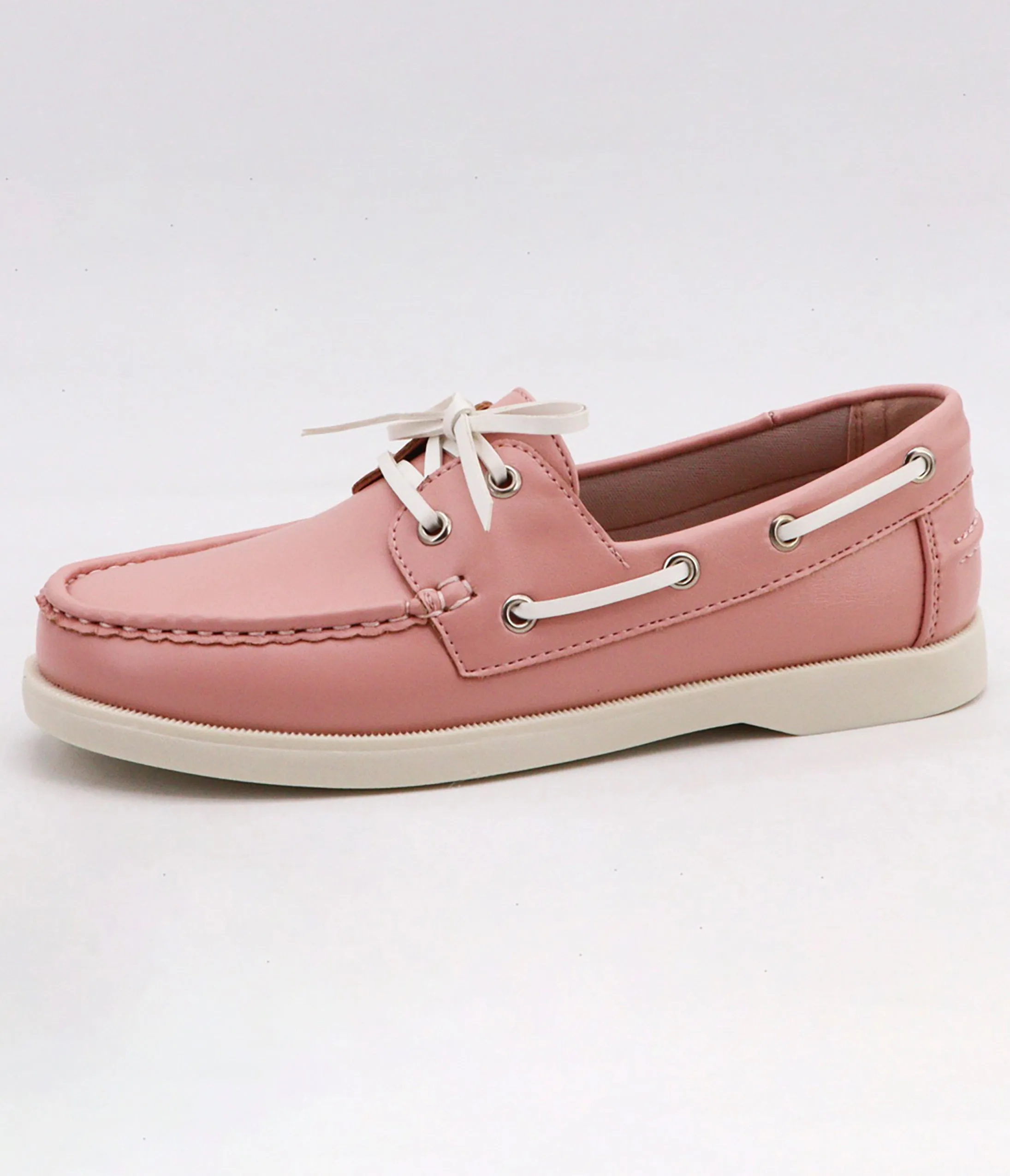 Pink & White Boat Shoes sold by Unique Vintage