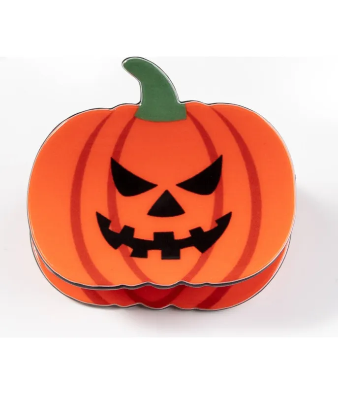 Halloween Pumpkin Hair Clip sold by Unique Vintage