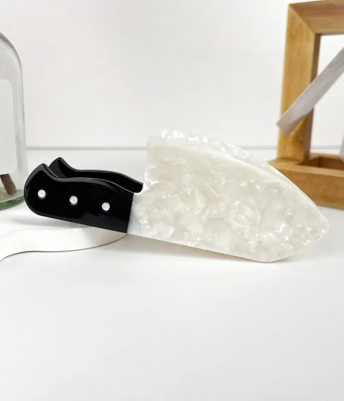 Kitchen Knife Hair Claw sold by Unique Vintage