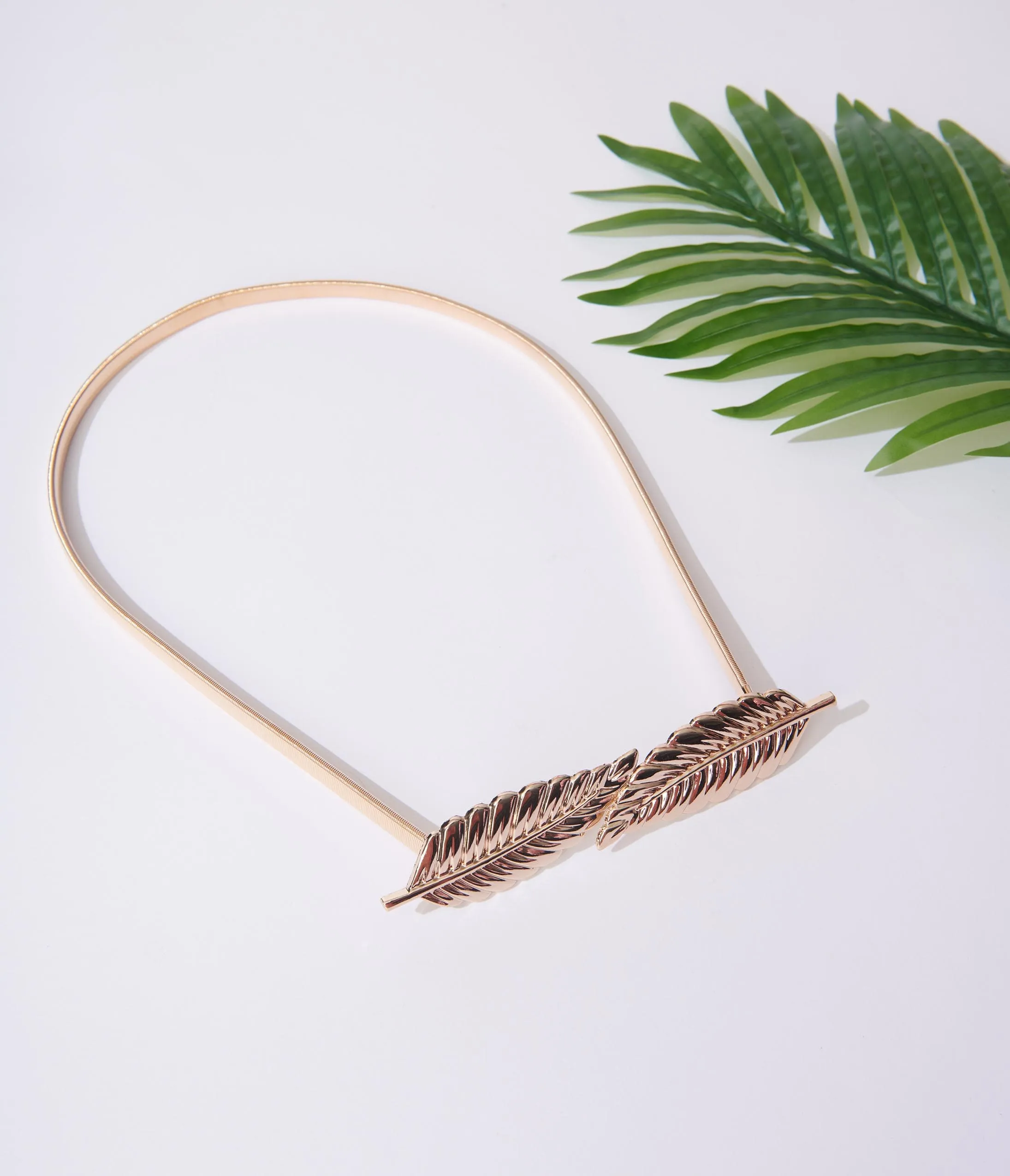 Gold Leaf Belt sold by Unique Vintage