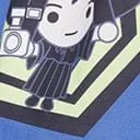 Beetlejuice x Unique Vintage Beetlejuice Characters Gellar Swing Skirt sold by Unique Vintage product image thumbnail 4