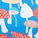 Blue Mushroom Fit & Flare Dress sold by Unique Vintage product image thumbnail 4
