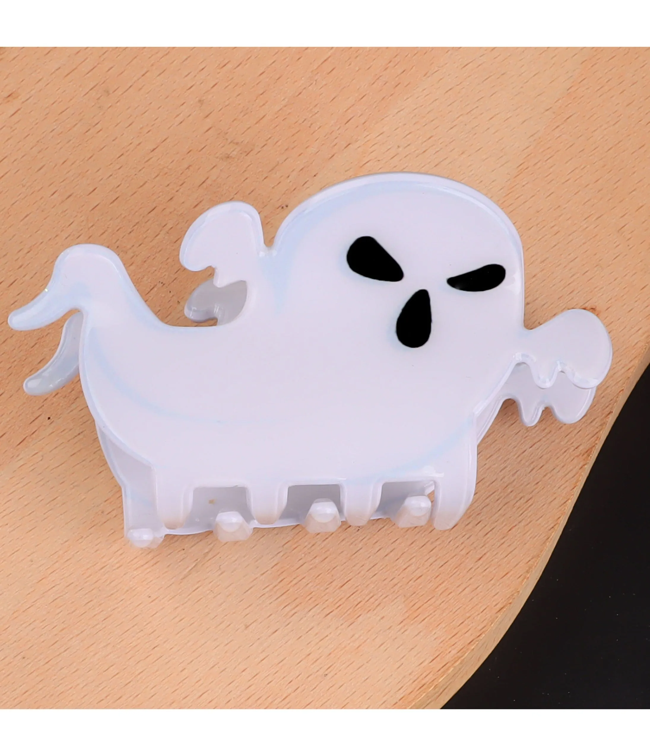 Scary Ghost Hair Clip sold by Unique Vintage
