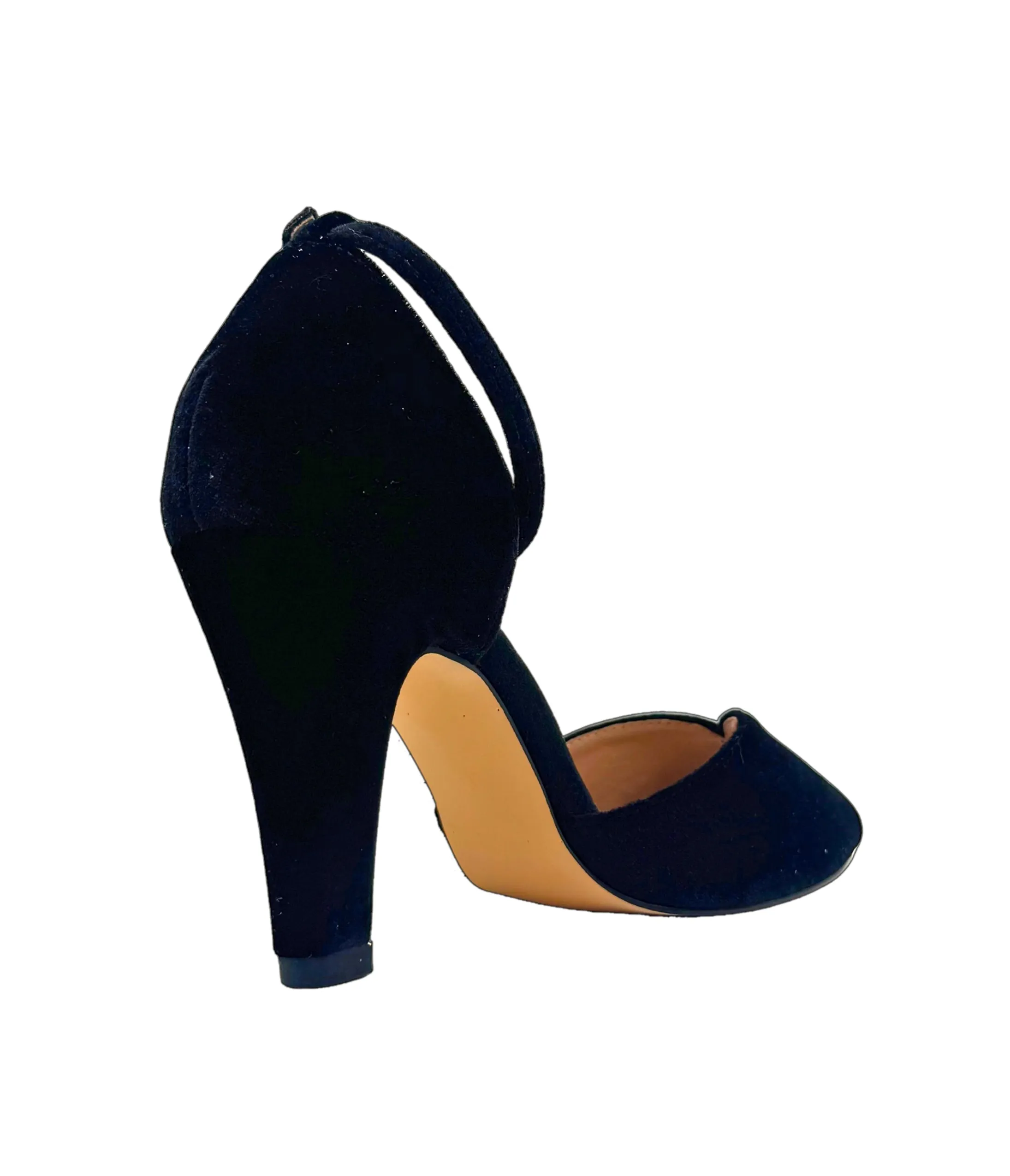 Chelsea Crew Black Velvet Lola Pumps sold by Unique Vintage product image thumbnail 3