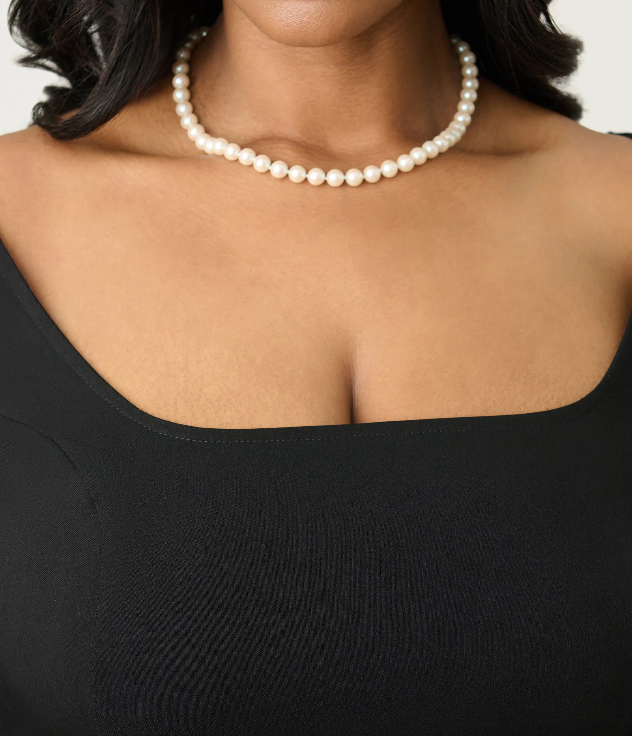 Unique Vintage Plus Size Black Square Neck Swing Dress sold by Unique Vintage product image thumbnail 5