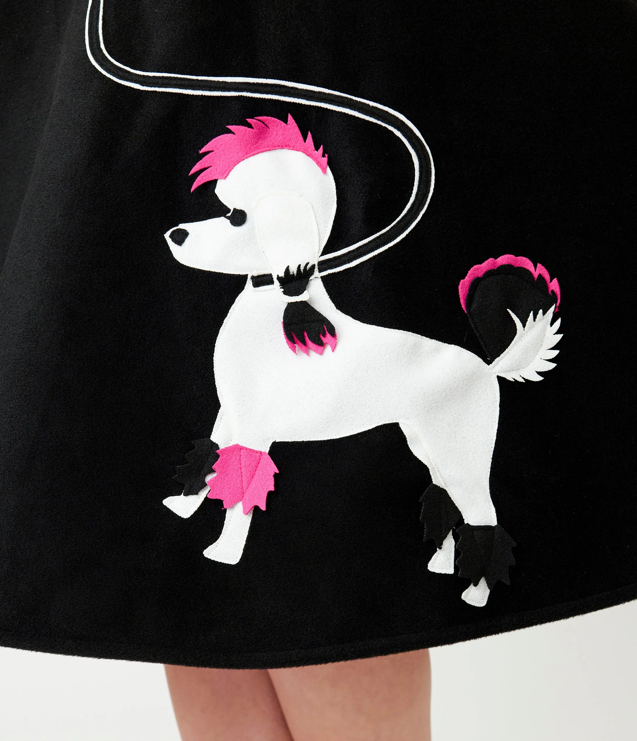 Elvira x Unique Vintage Poodle Gonk Soda Shop Swing Skirt sold by Unique Vintage product image thumbnail 4
