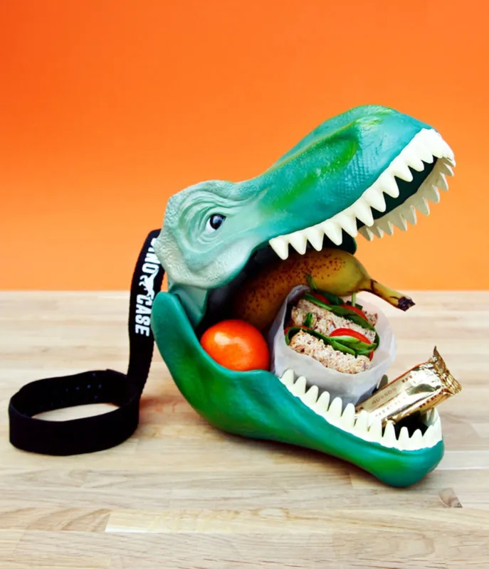 Dinosaur Case Lunch Box sold by Unique Vintage