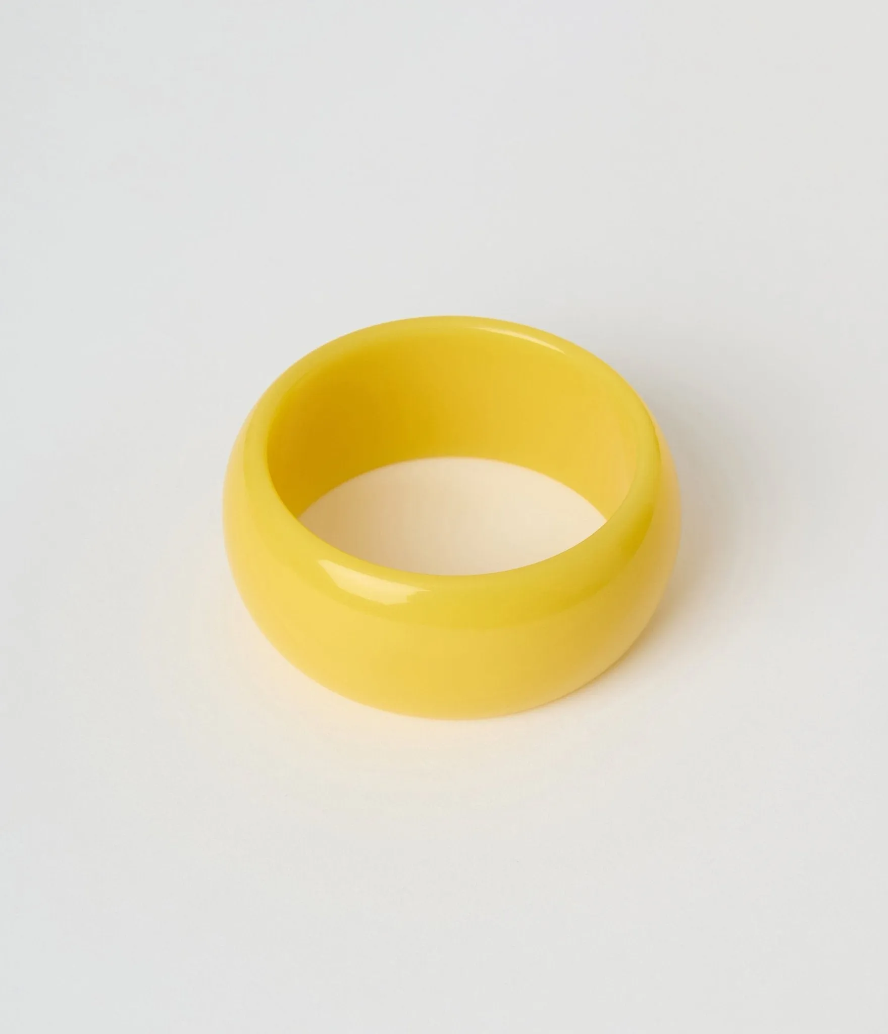 Yellow Wide Bangle sold by Unique Vintage
