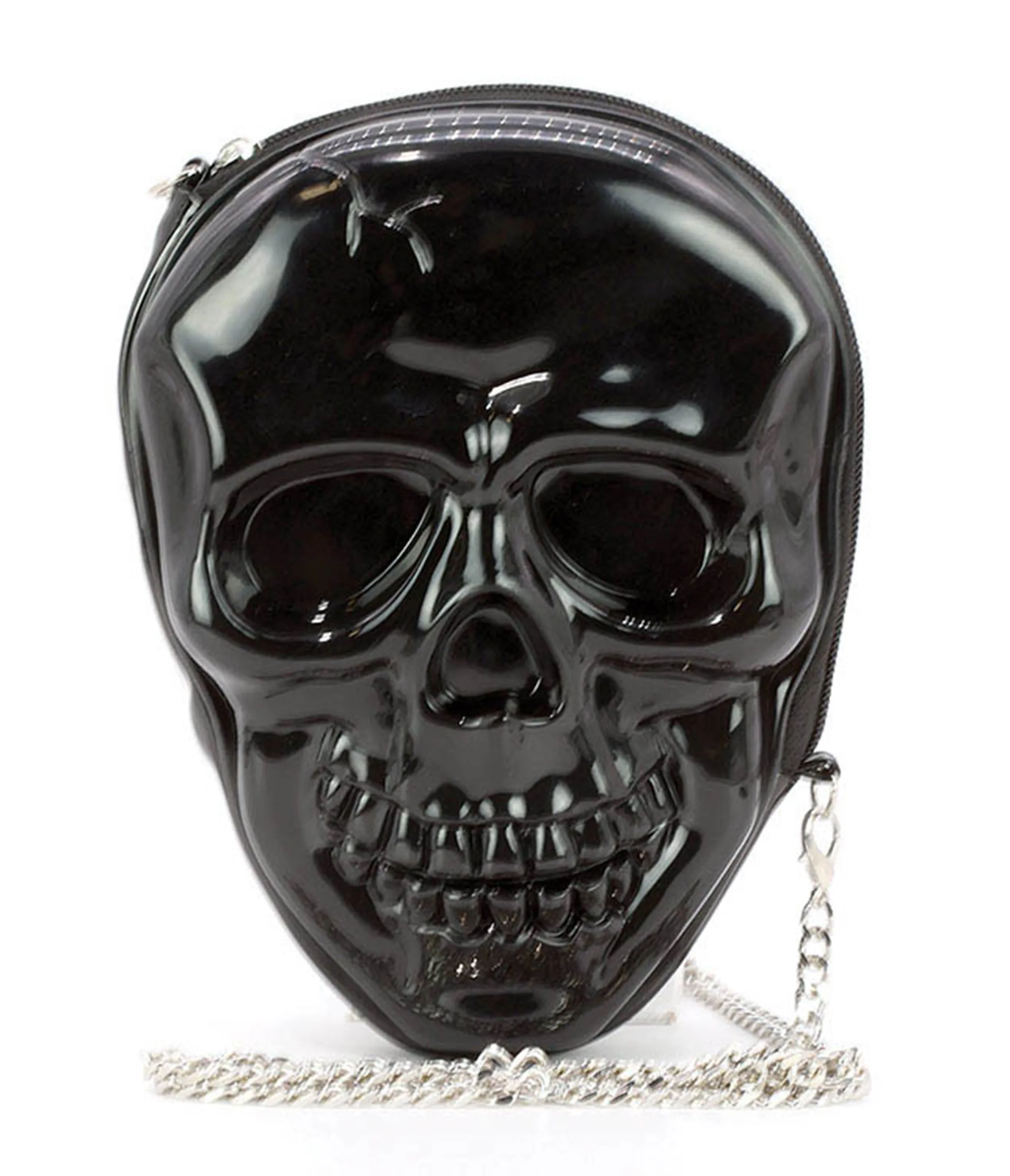 Black Skull Head Crossbody Bag sold by Unique Vintage