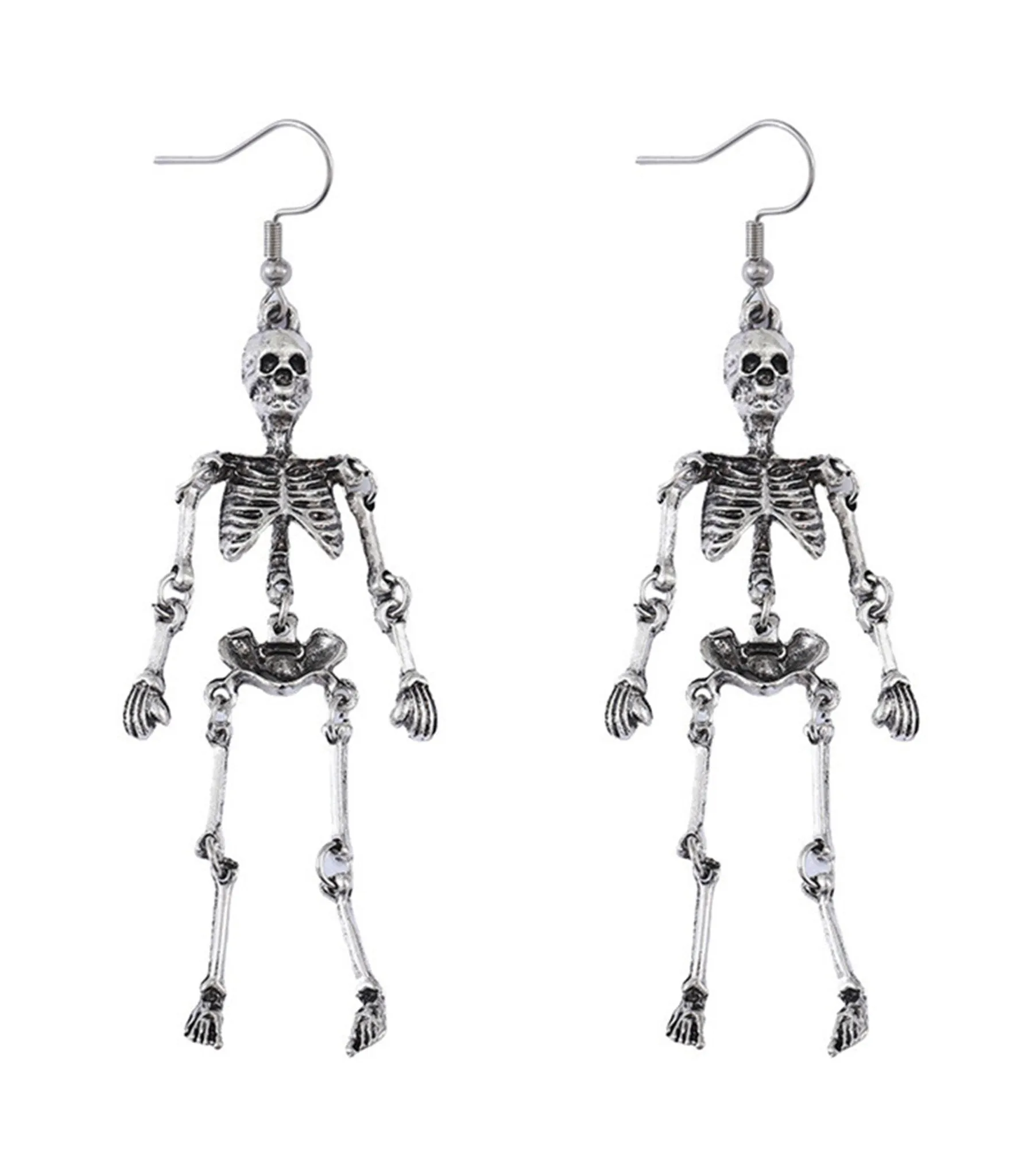 Skeleton Drop Earrings sold by Unique Vintage
