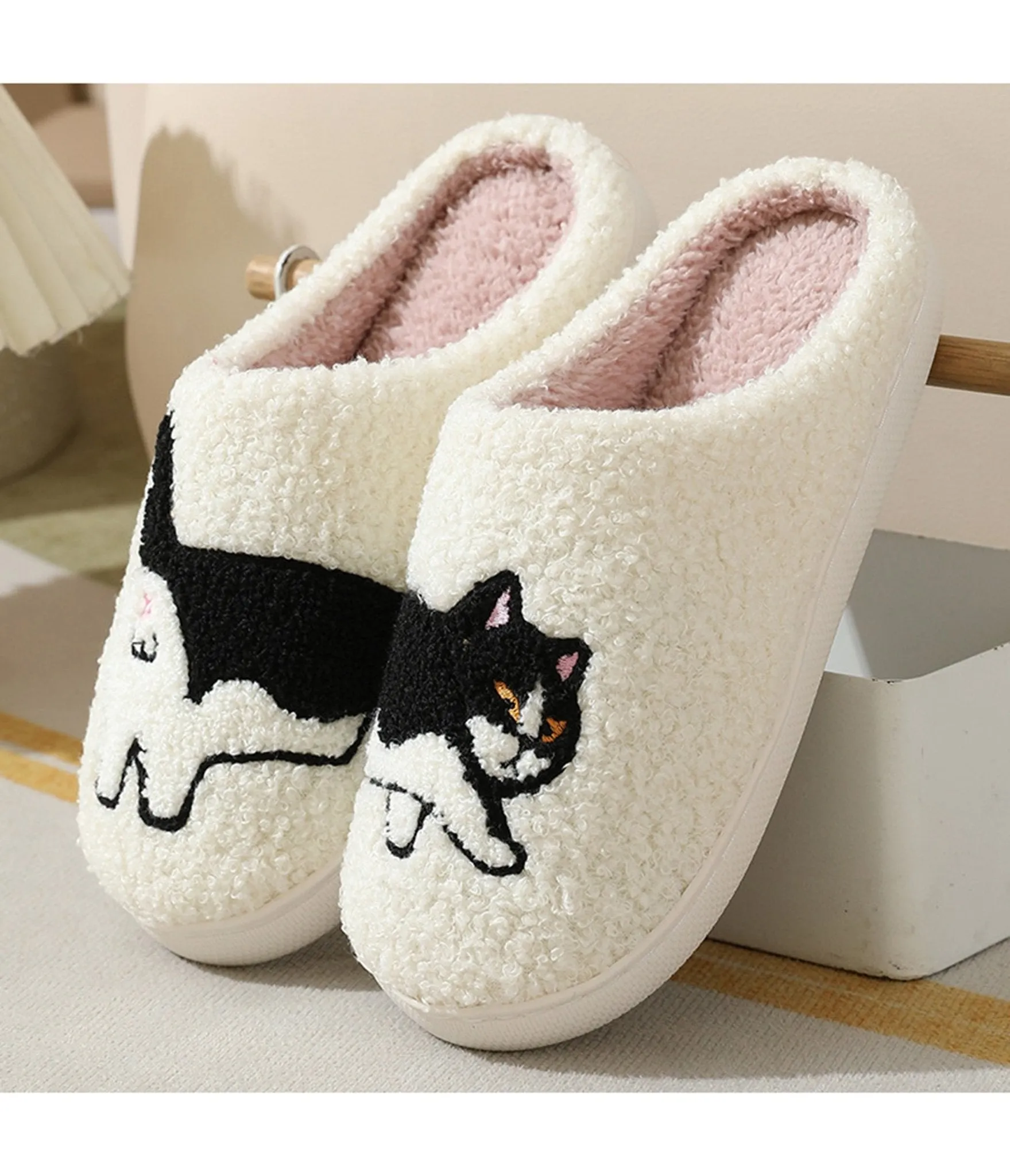 Kitten Cotton Slippers sold by Unique Vintage product image thumbnail 3
