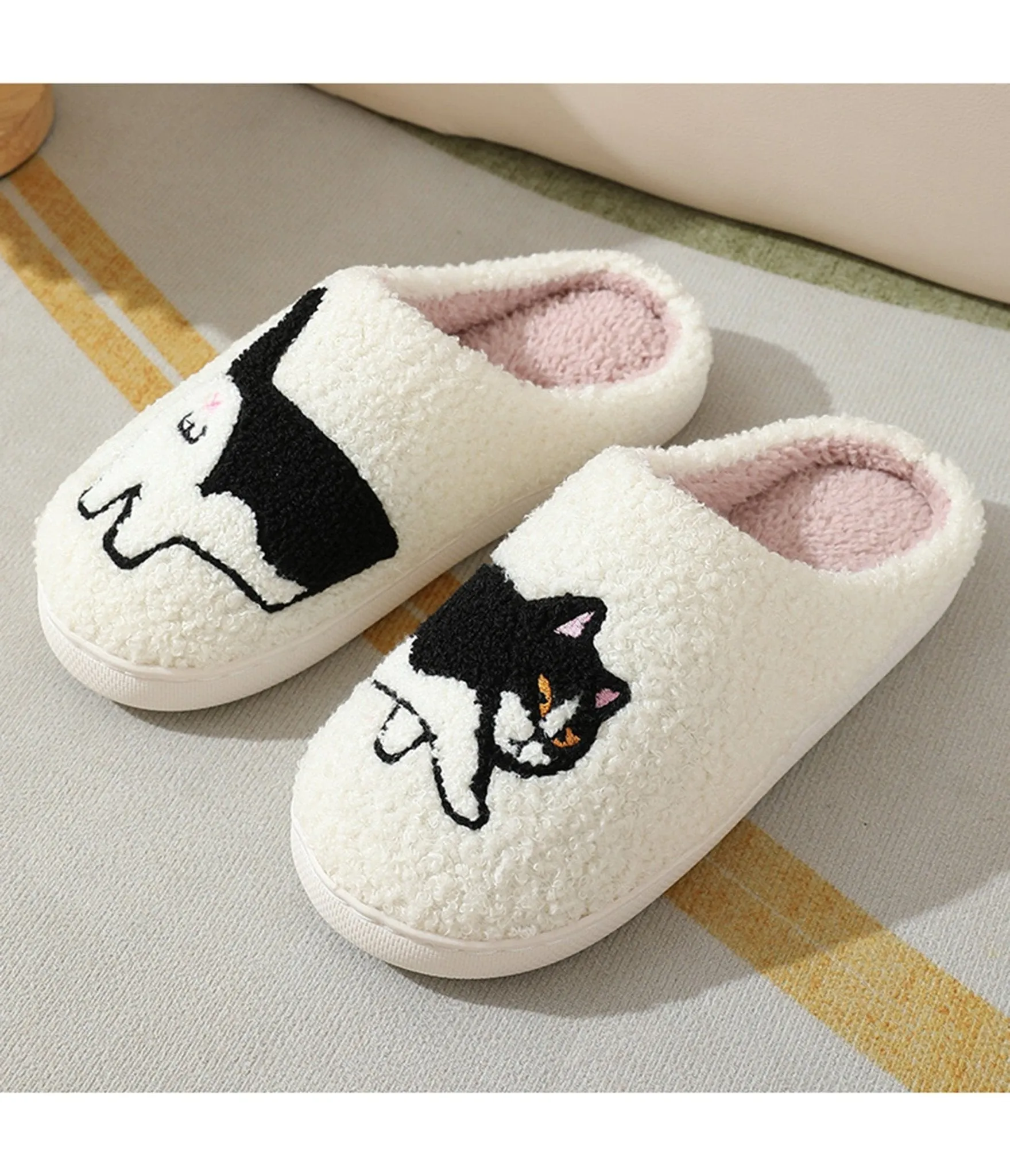 Kitten Cotton Slippers sold by Unique Vintage product image thumbnail 2