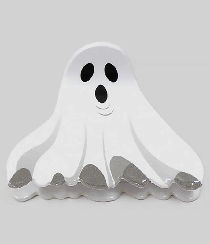 Acrylic Halloween Ghost Hair Clip sold by Unique Vintage
