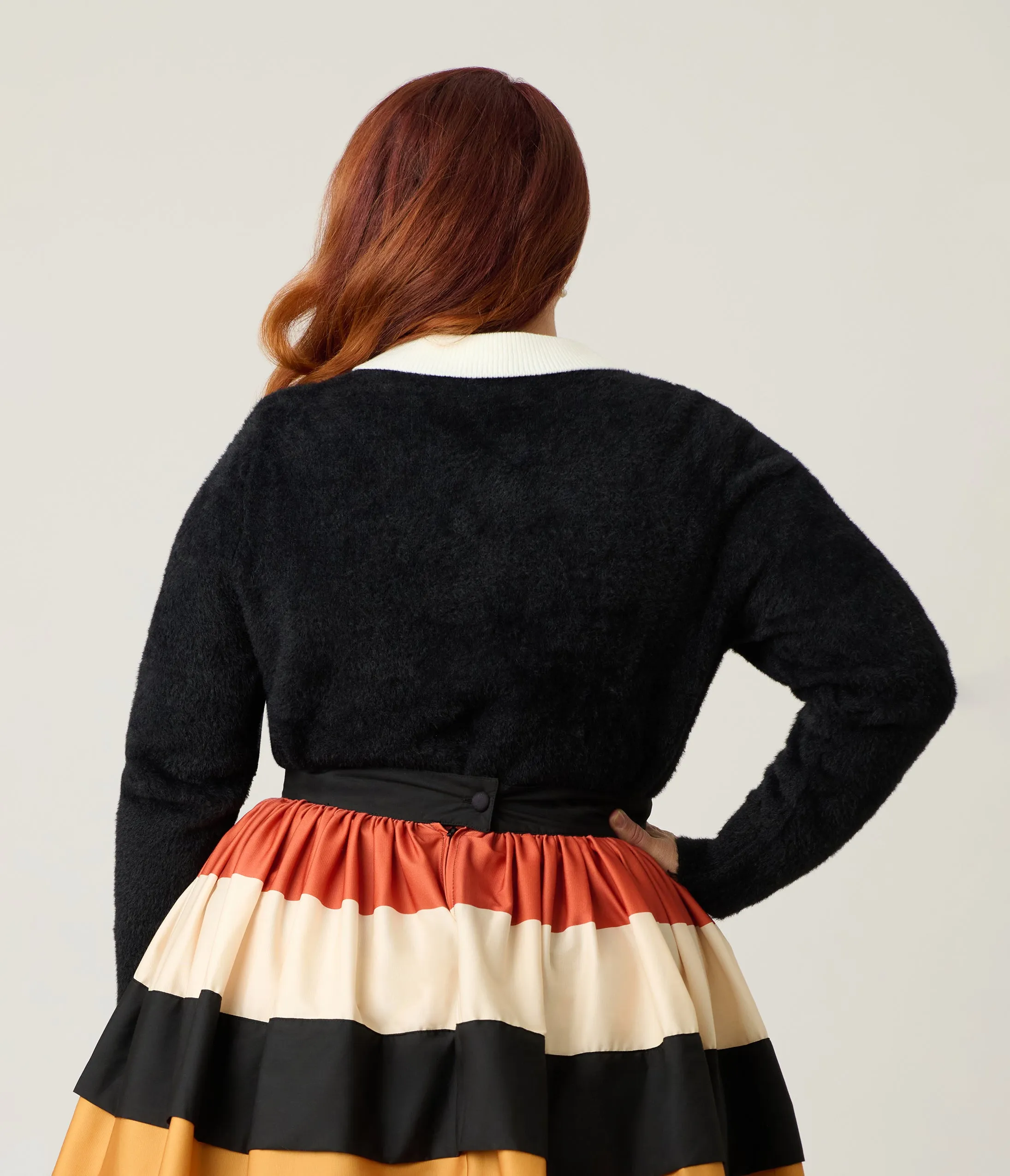 Unique Vintage Plus Size Black Spider Pin Cardigan sold by Unique Vintage product image thumbnail 2
