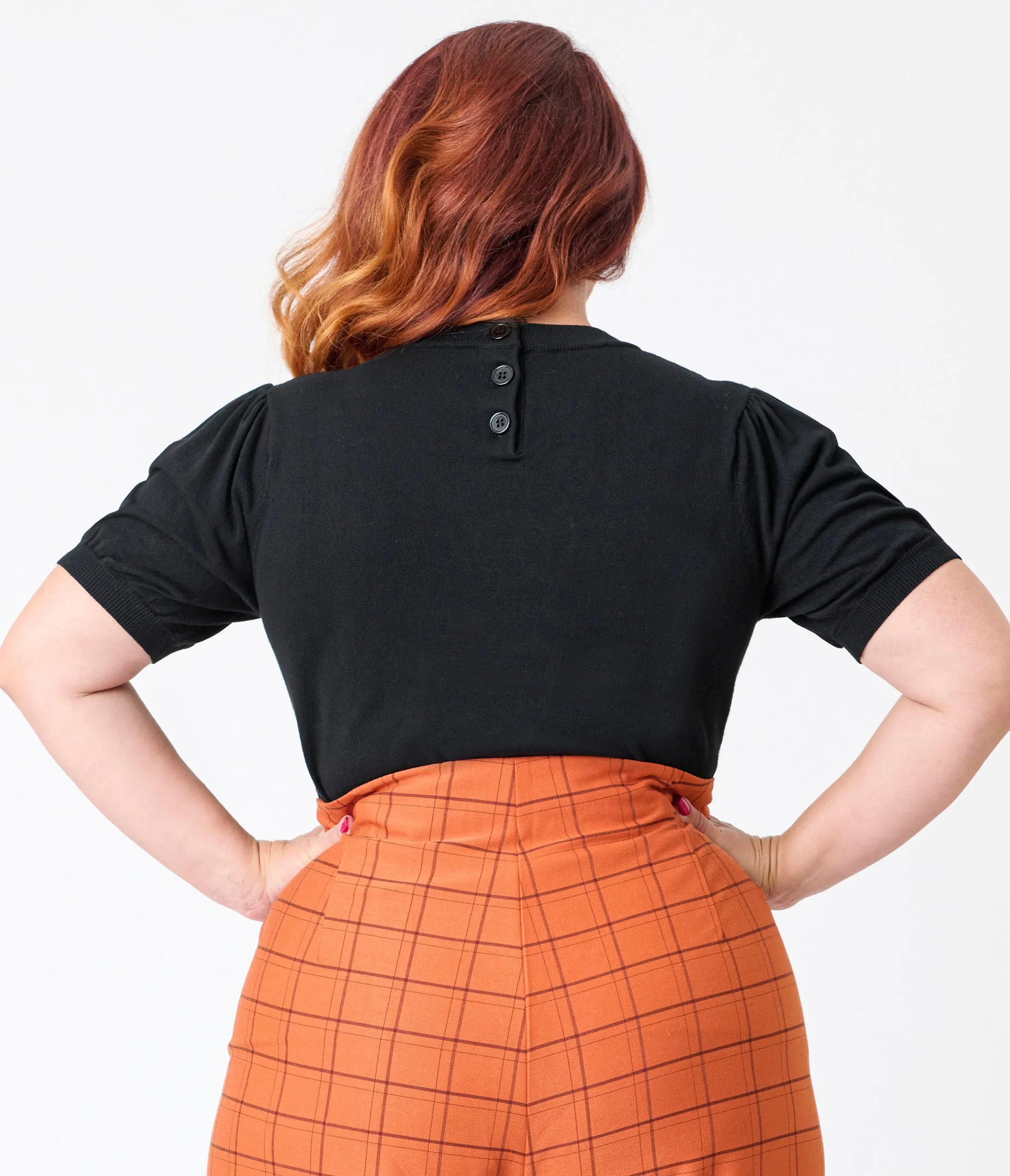 Smak Parlour Plus Size Black Moon Cutout Sweater sold by Unique Vintage product image thumbnail 2