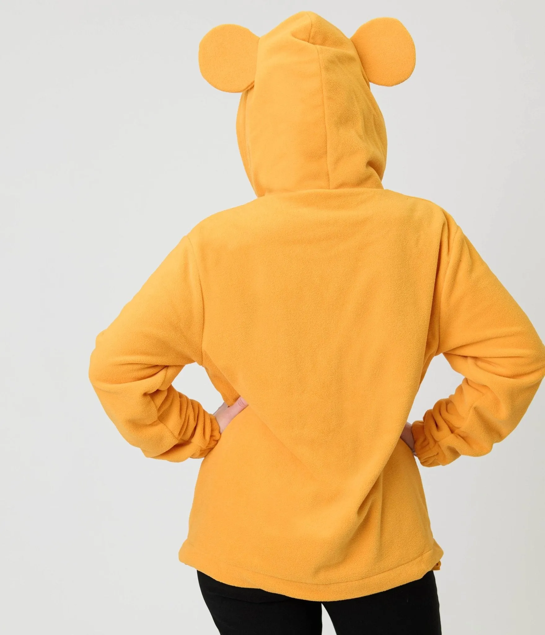 Cakeworthy Orange Mickey Pumpkin Hoodie sold by Unique Vintage product image thumbnail 2