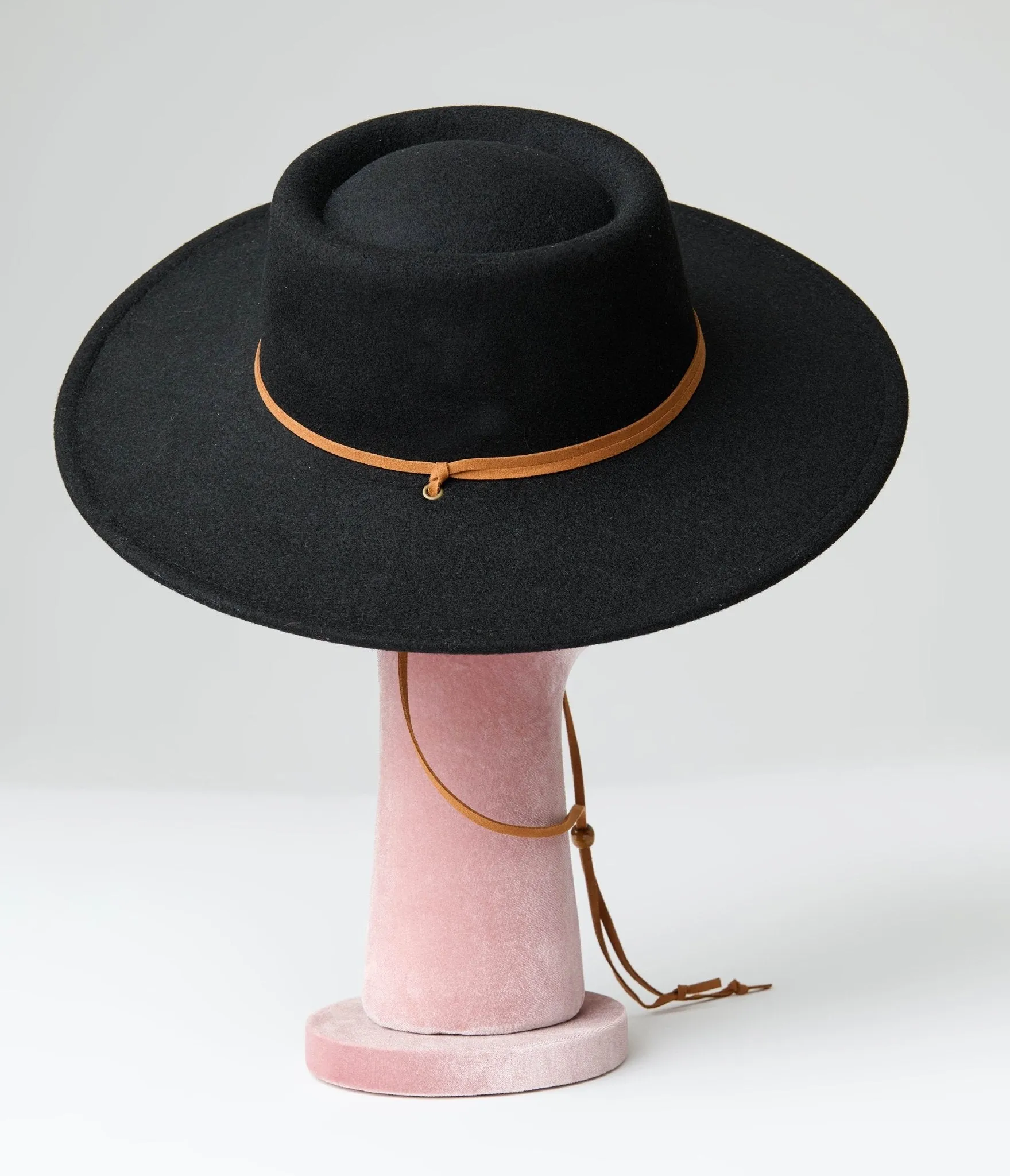 Black Bolero Hat sold by Unique Vintage product image thumbnail 2