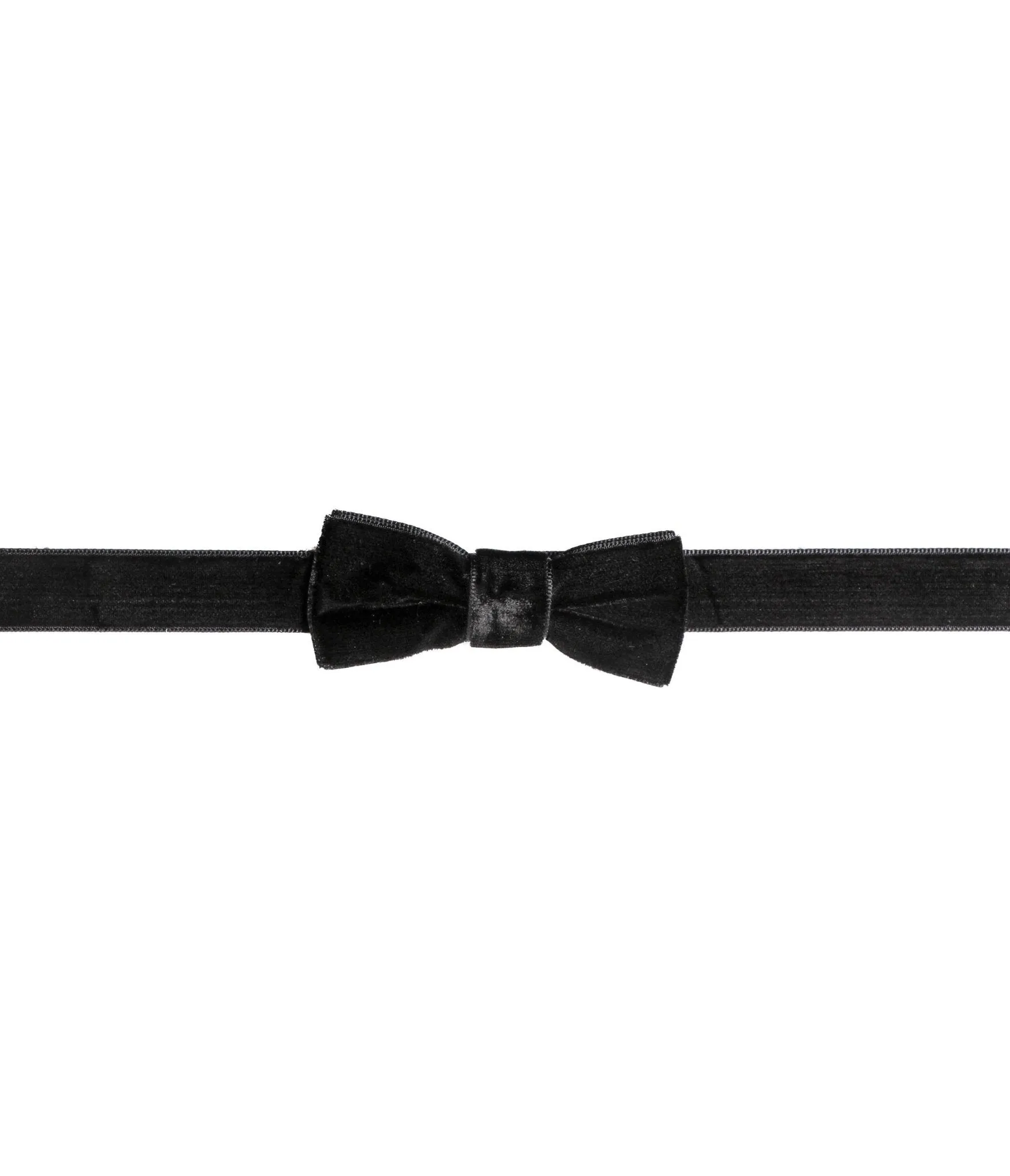 Black Bow Tie Velvet Choker sold by Unique Vintage product image thumbnail 2