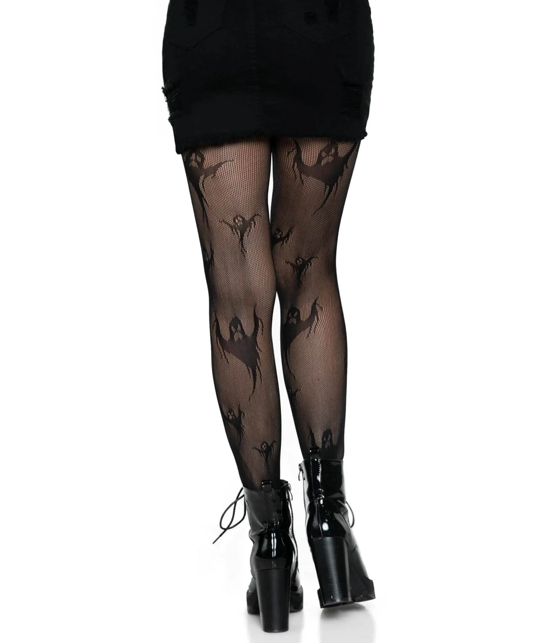 Leg Avenue Black Ghost Fishnets sold by Unique Vintage product image thumbnail 2