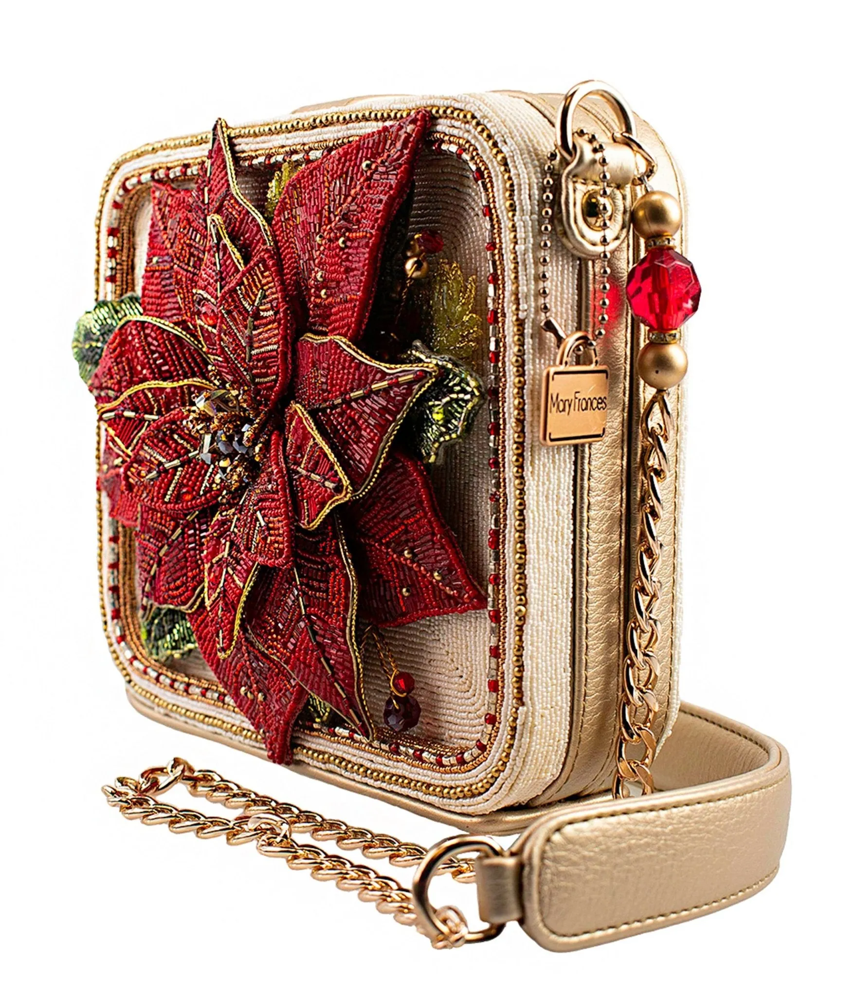 Mary Frances Poinsettia Shoulder Bag sold by Unique Vintage product image thumbnail 4