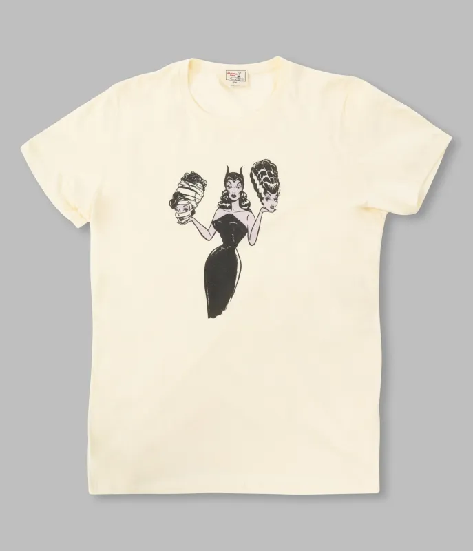 Ivory Season of the Witch Fitted Graphic Tee sold by Unique Vintage