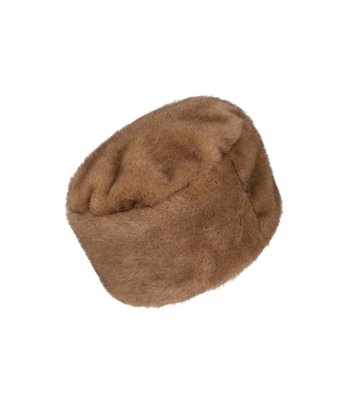 Banned Brown Faux Fur Lorna Hat sold by Unique Vintage
