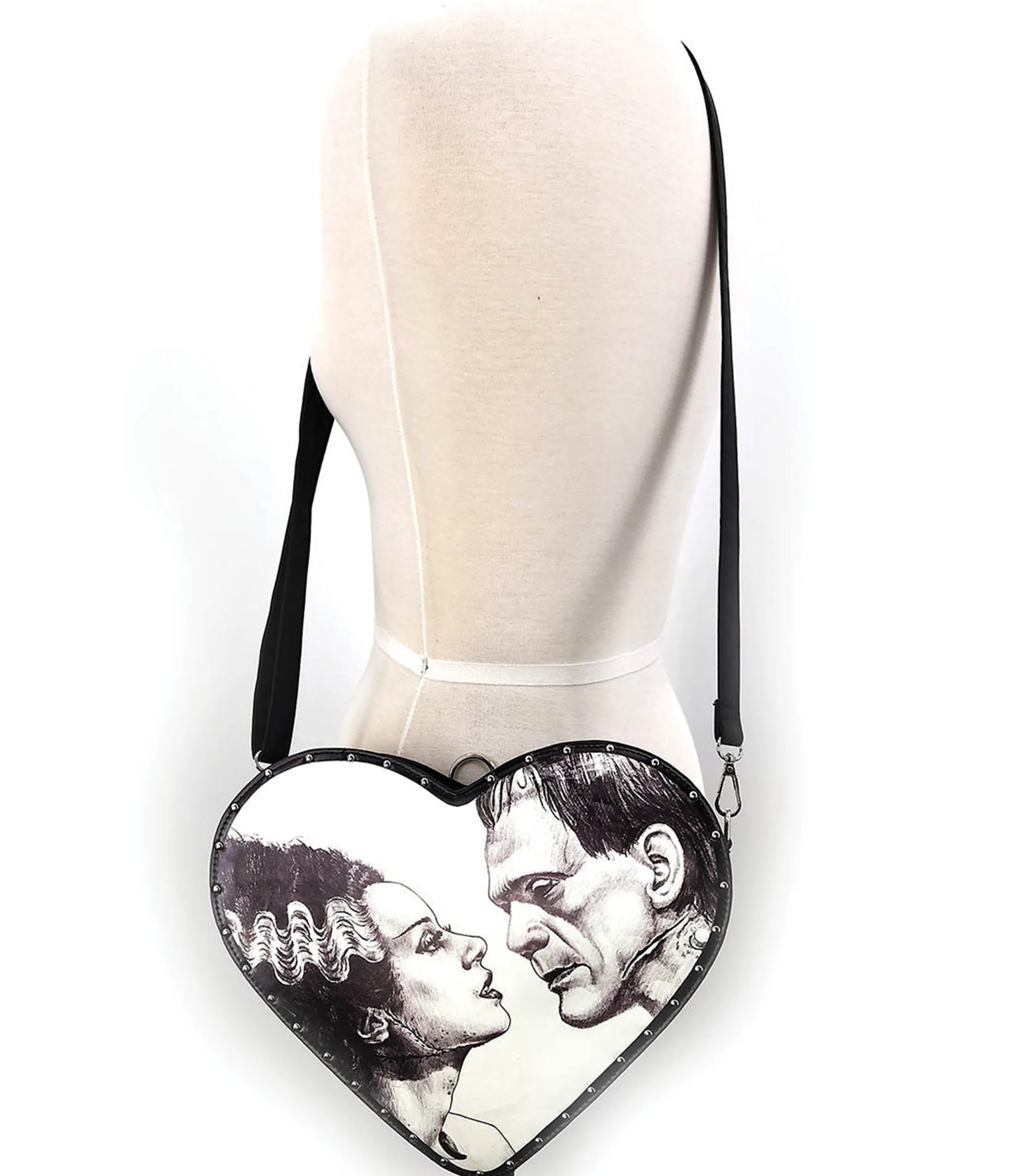 Glow in the Dark Frank & Bride Heart Backpack sold by Unique Vintage product image thumbnail 4