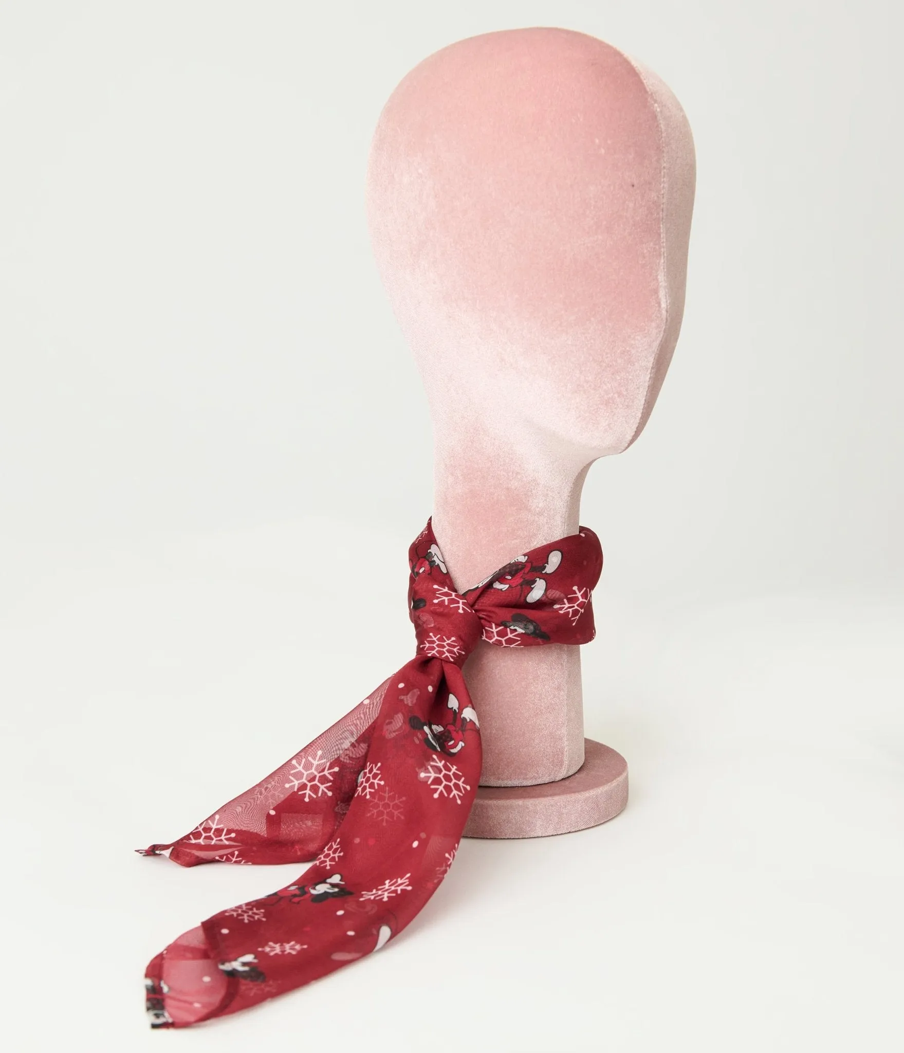 Disney Holiday Collection by Unique Vintage Mickey Holiday Hair Scarf sold by Unique Vintage product image thumbnail 3