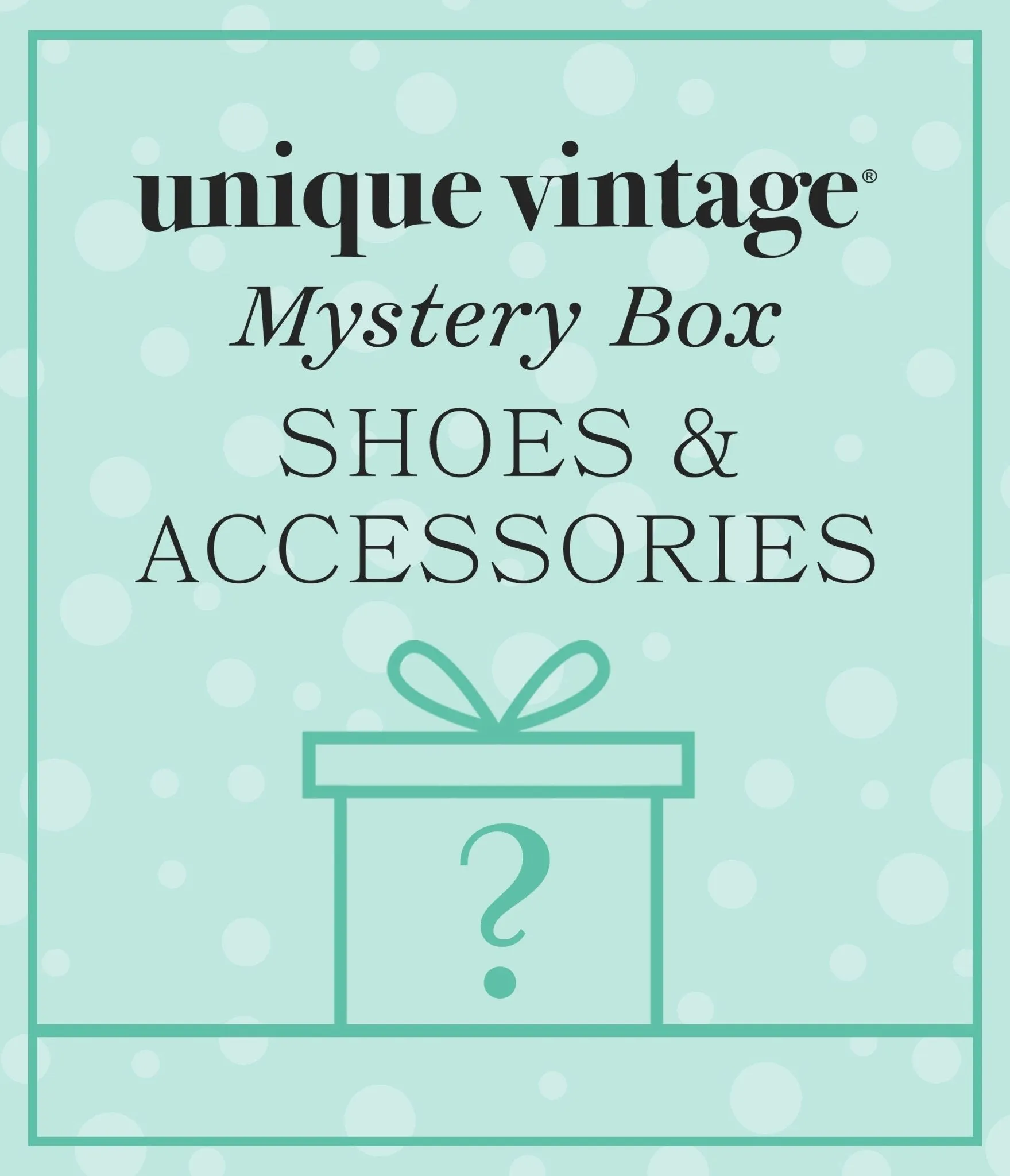 Mystery Box - Shoe & Accessories sold by Unique Vintage