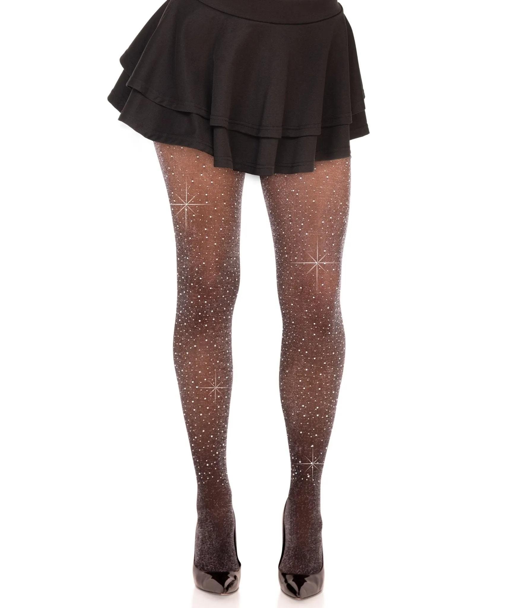 Leg Avenue Rhinestone Tights sold by Unique Vintage