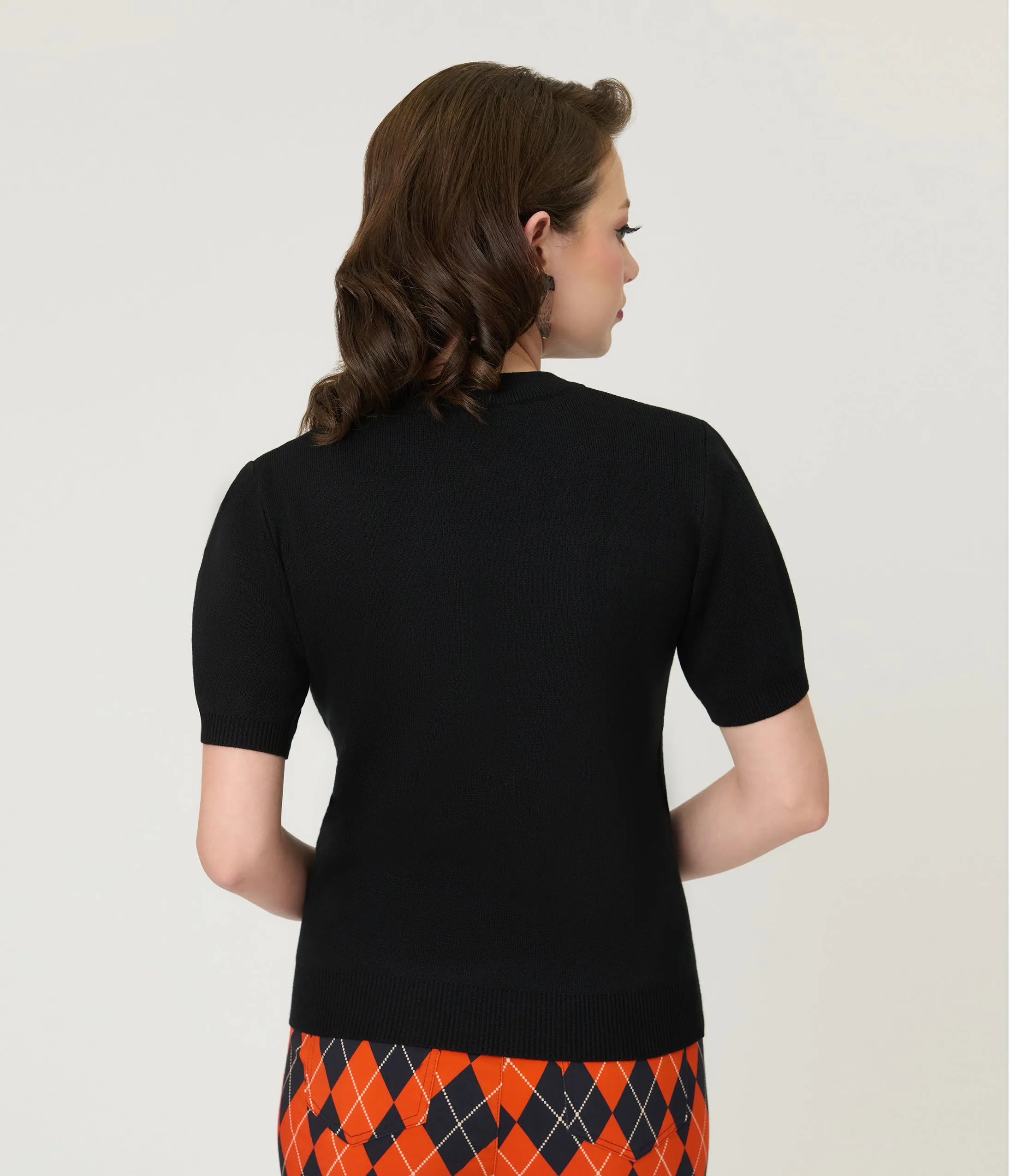 Black Itsy Bitsy Spider Sweater sold by Unique Vintage product image thumbnail 2