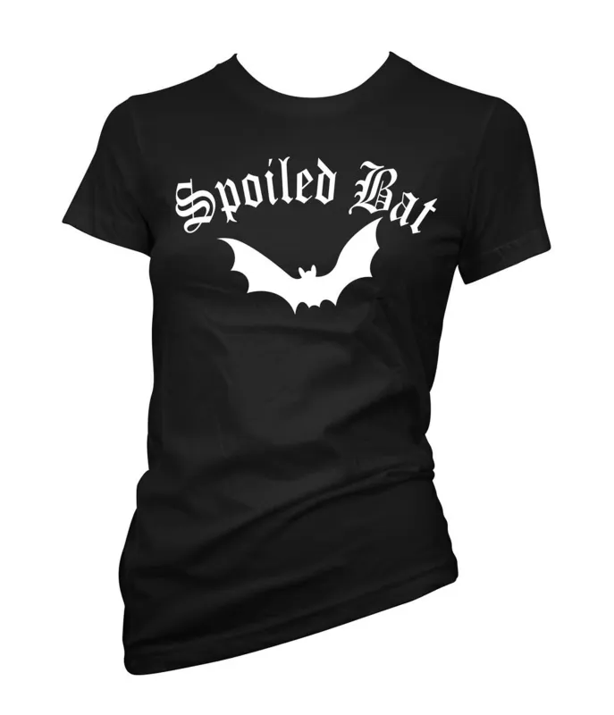 Spoiled Bat Cotton Women's Graphic Tee sold by Unique Vintage