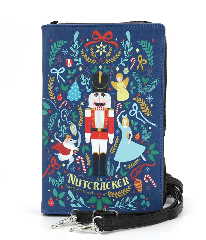 The Nutcracker Book Clutch Handbag made by Unique Vintage