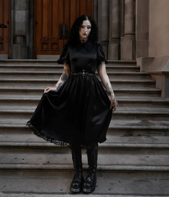 Black Lullaby Dress sold by Unique Vintage
